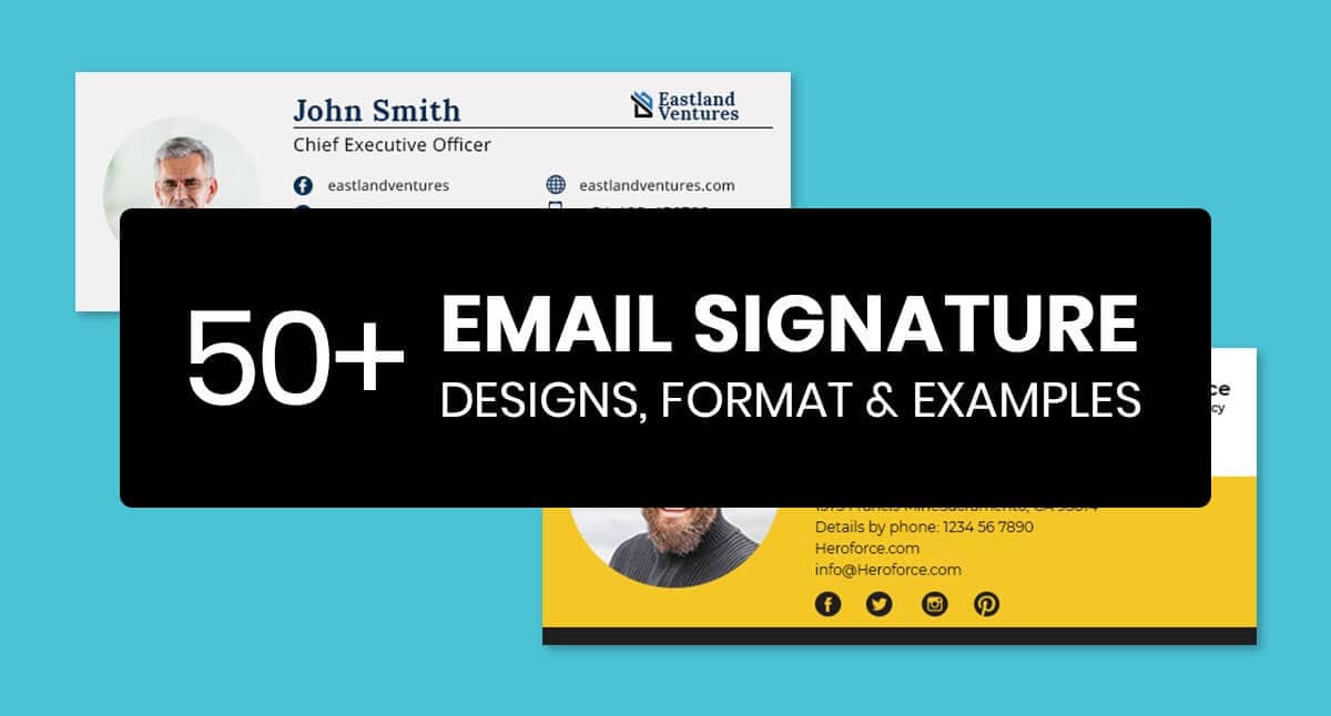 email signature templates & designs